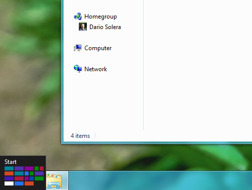 Windows 8 - Start Menu
